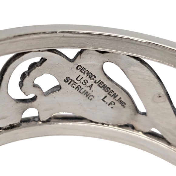 Georg Jensen USA Sterling Silver LaPaglia Design Napkin Ring #21186 - Picture 8 of 9